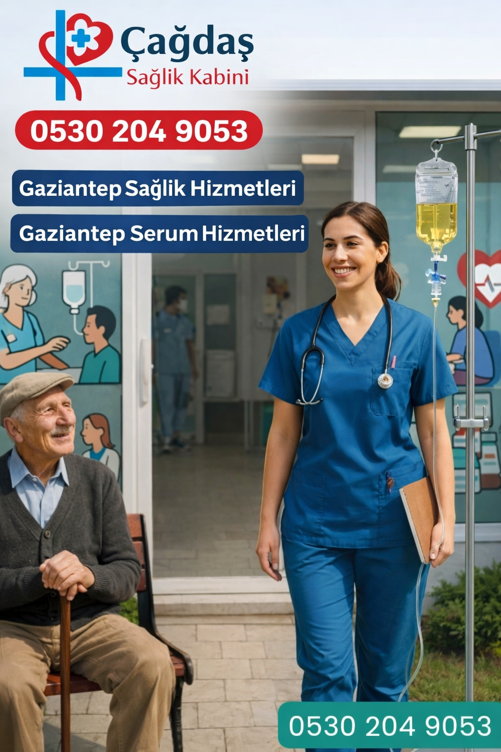 En Yakın Sağlık Kabini Gaziantep 